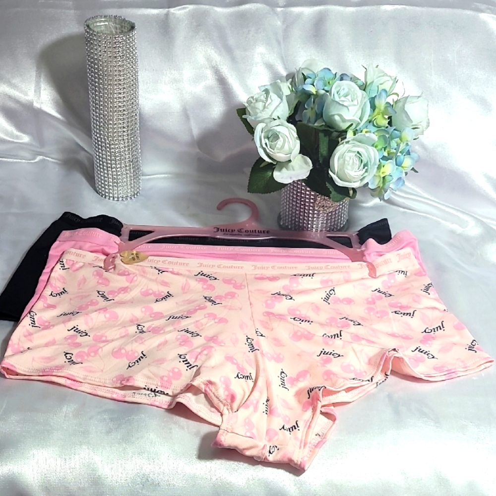 1941  Juicy Couture Cute and Curve Pink Women's Intimates Set  3 NW